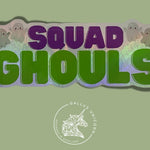 Squad Ghouls Sticker: Iridescent Holographic Vinyl Ghost Pun