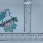 Don't Bottle It Up Glossy Vinyl Sticker, Mental Health Gift
