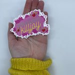 Feminist Killjoy Sticker: Glossy Vinyl Laptop Decal