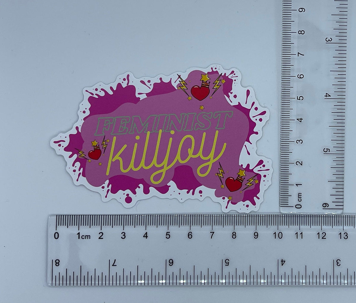 Feminist Killjoy Sticker: Glossy Vinyl Laptop Decal